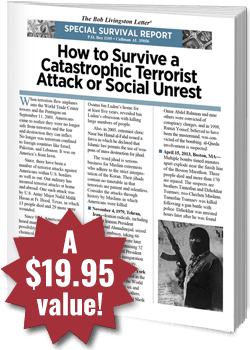 How to Survive a Catastrophic Terrorist Attack or Social Unrest